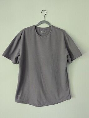 BYLT Drop Cut Short Sleeve Shirt Premium Basics Casual Active Outdoor Stretch